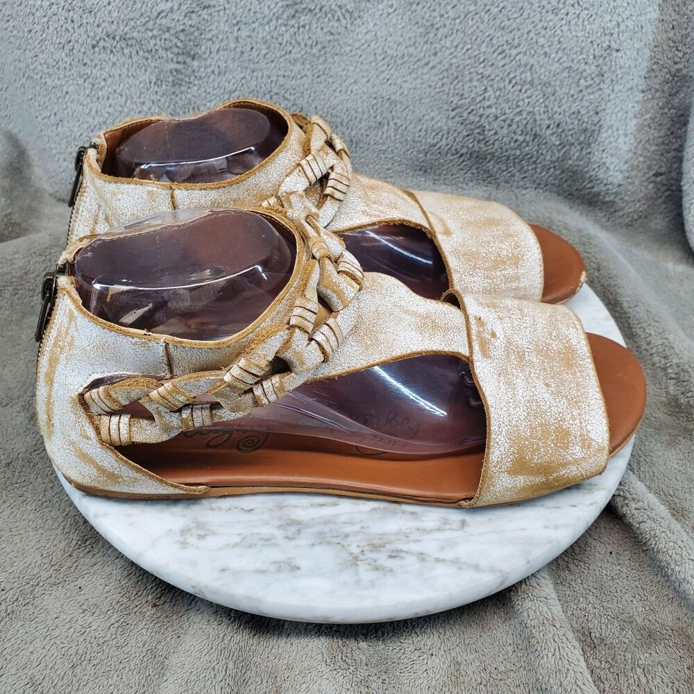 Naughty Monkey Shoes Womens 10 Loop D Loop Tan Le… - image 6